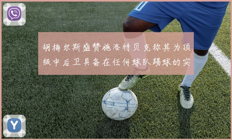 胡梅尔斯盛赞施洛特贝克称其为顶级中后卫具备在任何球队踢球的实力